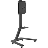 HAGOR BrackIT Rotate 165,1 cm (65") Negro Piso, Soporte negro, Independiente, 45 kg, 116,8 cm (46"), 165,1 cm (65"), 400 x 400 mm, Negro