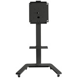HAGOR BrackIT Rotate 165,1 cm (65") Negro Piso, Soporte negro, Independiente, 45 kg, 116,8 cm (46"), 165,1 cm (65"), 400 x 400 mm, Negro