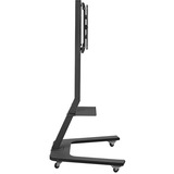 HAGOR BrackIT Rotate 165,1 cm (65") Negro Piso, Soporte negro, Independiente, 45 kg, 116,8 cm (46"), 165,1 cm (65"), 400 x 400 mm, Negro