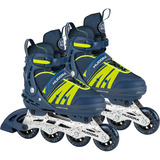 HUDORA 28451, Patines en línea azul/Amarillo
