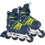 HUDORA Patines en línea Comfort Talla 35-40 azul/Amarillo