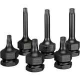 Hazet Juego de puntas de llave de vaso de alta resistencia 995S6/6, Llave de tubo 