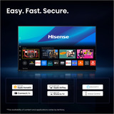 Hisense 43E7S televisor Hi-QLED, TV QLED negro
