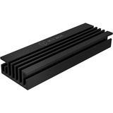 ICY BOX IB-M2HS-70 Unidad de estado sólido Disipador térmico/Radiador Negro 1 pieza(s), Cuerpo de refrigeración negro, Disipador térmico/Radiador, Negro