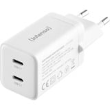 Intenso Power Adapter W40CC GaN, Cargador blanco