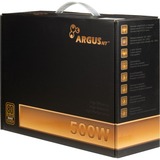 Inter-Tech ArgusNT BPS-500 unidad de fuente de alimentación 500 W 20+4 pin ATX ATX Negro, Fuente de alimentación de PC negro, 500 W, 100 - 240 V, 47 - 63 Hz, 7/3.5 A, 100 W, 420 W
