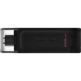 Kingston DataTraveler 70 256 GB, Lápiz USB negro