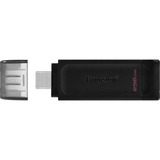 Kingston DataTraveler 70 256 GB, Lápiz USB negro