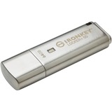 Kingston IronKey Locker+ 50 64 GB, Lápiz USB aluminio