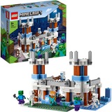 LEGO 21186 Minecraft El Castillo de Hielo, Juguete de Construcción, Juegos de construcción Juguete de Construcción, Juego de construcción, 8 año(s), Plástico, 499 pieza(s), 755 g