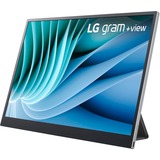 LG 16MR70, Monitor LED plateado/Negro