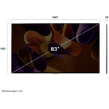 LG OLED83G48LW, OLED-TV plateado/Negro