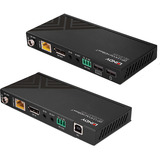 Lindy Extensor KVM Cat.6 150m, Extensión DisplayPort negro