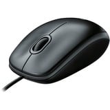 Logitech B100 ratón Oficina Ambidextro USB tipo A Óptico 800 DPI negro, Ambidextro, Óptico, USB tipo A, 800 DPI, Negro