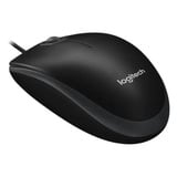 Logitech B100 ratón Oficina Ambidextro USB tipo A Óptico 800 DPI negro, Ambidextro, Óptico, USB tipo A, 800 DPI, Negro