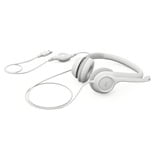 Logitech H390 Auriculares y Cascos, Auriculares con micrófono blanco, Alámbrico, Oficina/Centro de llamadas, 20 - 20000 Hz, 197 g, Auriculares, Blanco