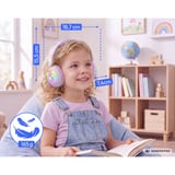Medion Life HE-1 Kids Auriculares Bluetooth para niños rosa neón
