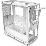 NZXT H7 Midi Tower Blanco, Cajas de torre blanco (mate), Midi Tower, PC, Blanco, ATX, EATX, micro ATX, Mini-ATX, SGCC, Acero, Vidrio templado, Juego
