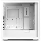 NZXT H7 Midi Tower Blanco, Cajas de torre blanco (mate), Midi Tower, PC, Blanco, ATX, EATX, micro ATX, Mini-ATX, SGCC, Acero, Vidrio templado, Juego