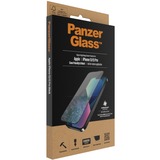 PanzerGlass PRO2745 protector de pantalla para teléfono móvil Apple 1 pieza(s), Película protectora transparente/Negro, Protector de pantalla, Apple, Apple - iPhone 13 Apple - iPhone 13 Pro, Resistente a golpes, Resistente a rayones, Antibacteriano, Transparente, 1 pieza(s)