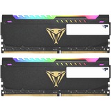 Patriot Viper Steel PVSR416G360C0K módulo de memoria 16 GB 2 x 8 GB DDR4 3600 MHz ECC, Memoria RAM negro, 16 GB, 2 x 8 GB, DDR4, 3600 MHz, 288-pin DIMM