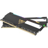 Patriot Viper Steel PVSR416G360C0K módulo de memoria 16 GB 2 x 8 GB DDR4 3600 MHz ECC, Memoria RAM negro, 16 GB, 2 x 8 GB, DDR4, 3600 MHz, 288-pin DIMM