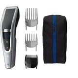 Philips HC5630/15, Cortador de pelo plateado/Negro