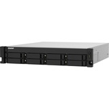 QNAP TS-832PXU-RP NAS Bastidor (2U) Ethernet Negro AL324 NAS, Bastidor (2U), Annapurna Labs, AL324, Negro