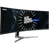 SAMSUNG Odyssey C49RG94SSR 124,5 cm (49") 5120 x 1440 Pixeles UltraWide Dual Quad HD LED Azul, Gris, Monitor de gaming azul oscuro/Gris, 124,5 cm (49"), 5120 x 1440 Pixeles, UltraWide Dual Quad HD, LED, 4 ms, Azul, Gris