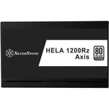 SilverStone HELA 1200Rz Axis, Fuente de alimentación de PC negro