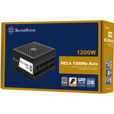 SilverStone HELA 1200Rz Axis, Fuente de alimentación de PC negro