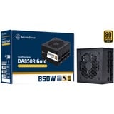 SilverStone SST-DA850R-GM 850W, Fuente de alimentación de PC negro