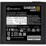 SilverStone SST-DA850R-GM 850W, Fuente de alimentación de PC negro