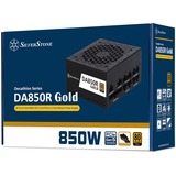 SilverStone SST-DA850R-GM 850W, Fuente de alimentación de PC negro