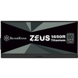 SilverStone ZEUS 1650R Titanium, Fuente de alimentación de PC negro
