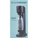 SodaStream Sifón de agua GAIA Black, Gasificador de agua negro