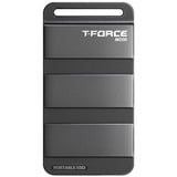 Team Group T-FORCE M200 2000 GB Negro, Unidad de estado sólido negro, 2000 GB, USB Tipo C, 3.2 Gen 2 (3.1 Gen 2), 2000 MB/s, 20 Gbit/s, Negro