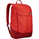 Thule Lithos TLBP-116 Lava/Red Feather mochila Rojo Poliéster, Portátil rojo, Ciudad, 39,6 cm (15.6"), Compartimento del portátil, Poliéster