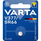 VARTA -V377 Pilas domésticas, Batería Batería de un solo uso, SR66, Óxido de plata, 1,55 V, 1 pieza(s), 27 mAh