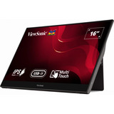 ViewSonic VS18170, Monitor LED plateado/Negro