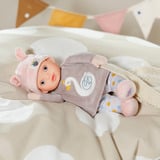 ZAPF Creation BABY born for babies Sweetie Mauve 30cm, Muñecos gris, Muñeca bebé, Unisex, 0 año(s), Niño/niña, 300 mm, Multicolor