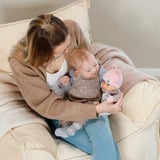 ZAPF Creation BABY born for babies Sweetie Mauve 30cm, Muñecos gris, Muñeca bebé, Unisex, 0 año(s), Niño/niña, 300 mm, Multicolor