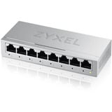 Zyxel GS-108BV5-EU0101F switch No administrado L2 Gigabit Ethernet (10/100/1000), Interruptor/Conmutador plateado, No administrado, L2, Gigabit Ethernet (10/100/1000)