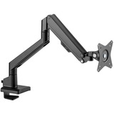 goobay Soporte para monitor individual con resorte de gas, Soporte de monitor negro