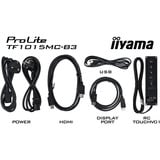 iiyama ProLite TF1015MC-B3, Monitor LED negro