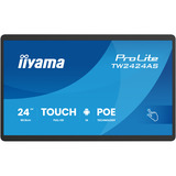 iiyama ProLite TW2424AS-B3P, Pantalla de gran formato negro (mate), Panel plano interactivo, 60,5 cm (23.8"), 1920 x 1080 Pixeles, Wifi, 24/7