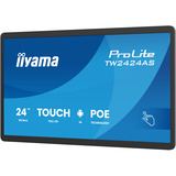 iiyama ProLite TW2424AS-B3P, Pantalla de gran formato negro (mate), Panel plano interactivo, 60,5 cm (23.8"), 1920 x 1080 Pixeles, Wifi, 24/7