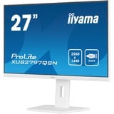 iiyama XUB2797QSN-W2, Monitor LED blanco (mate)