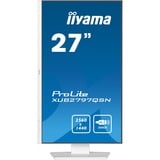 iiyama XUB2797QSN-W2, Monitor LED blanco (mate)
