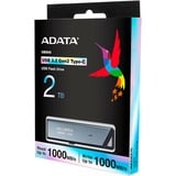 ADATA AELI-UE800-2T-CSG, Lápiz USB aluminio (cepillado)